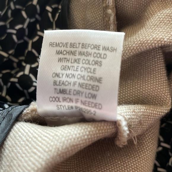 Maurices Womens Tan Dress Pants Trousers Flat Front‎ Stretch Flare Leg Size 9/10 - Picture 9 of 10